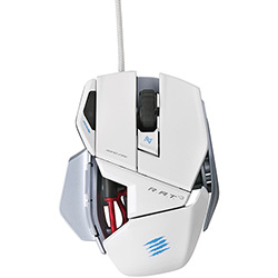 Mouse Gamer Rat 3 Branco Laser 3500 DPI - Mad Catz é bom? Vale a pena?