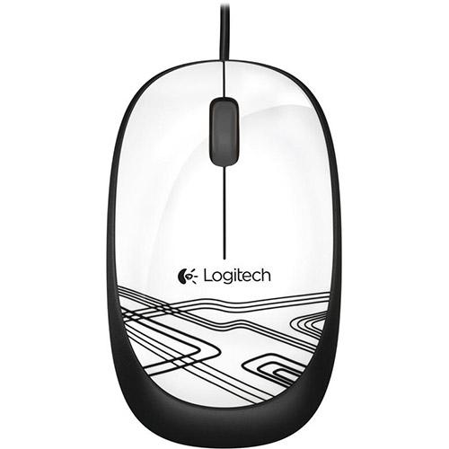 Mouse Logitech Corded M105 Branco é bom? Vale a pena?