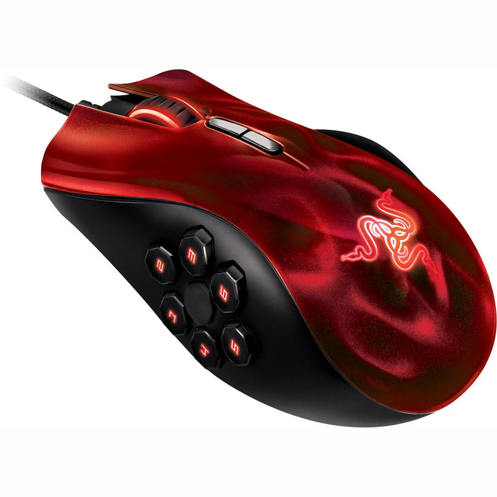 Mouse Naga Hex Wraith Red p/ PC - Razer é bom? Vale a pena?