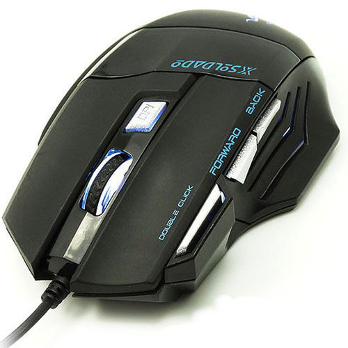 Mouse Optico Gamer Soldado 3000dpi Usb Gm-700 Preto 7 Cores de Luz de Led Peso Metal é bom? Vale a pena?