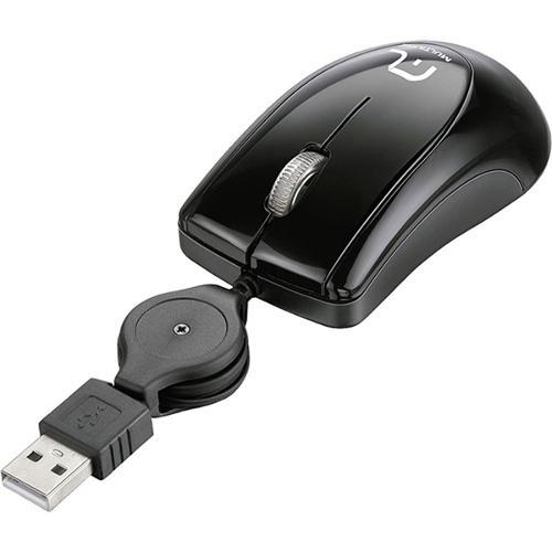 Mouse Óptico Retrátil USB Preto - Multilaser é bom? Vale a pena?
