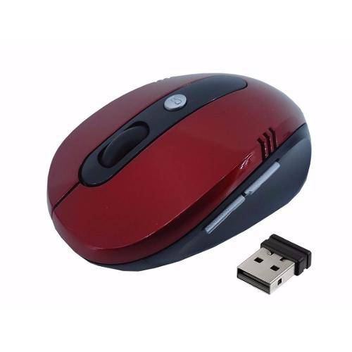 Mouse Óptico Sem Fio Usb Wi-Fi para Notebook e Pc Vermelho é bom? Vale a pena?