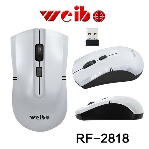 Mouse Óptico Sem Fio Wireless USB Branco Weibo Ecens 3818 é bom? Vale a pena?