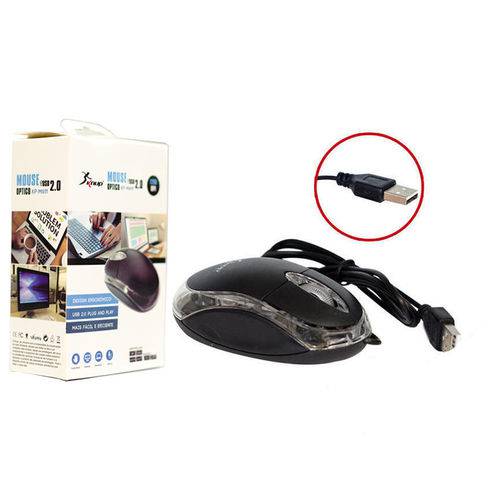 Mouse Óptico USB para Pc e Notebook Preto Kp-M611 é bom? Vale a pena?
