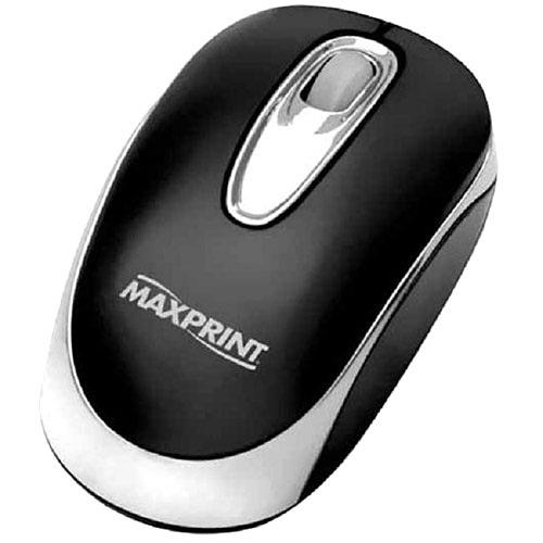 Mouse Óptico USB Preto/Prata - Maxprint é bom? Vale a pena?