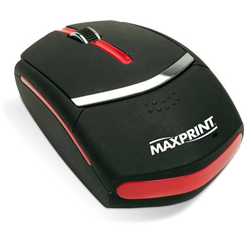 Mouse Ótico USB Preto e Laranja - Maxprint é bom? Vale a pena?