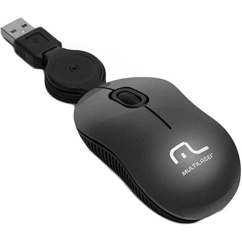 Mouse Retrátil Super Mini USB - Multilaser é bom? Vale a pena?