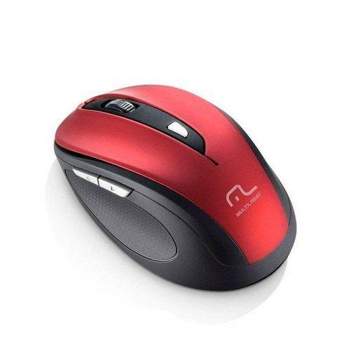 Mouse Sem Fio 2.4 Ghz Comfort 6 Botoes Vermelho e Preto USB - Mo239 é bom? Vale a pena?
