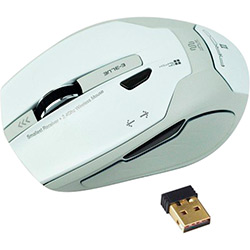 Mouse Sem Fio Laser Arco2 2,4ghz 1480dpi Branco - E-blue é bom? Vale a pena?