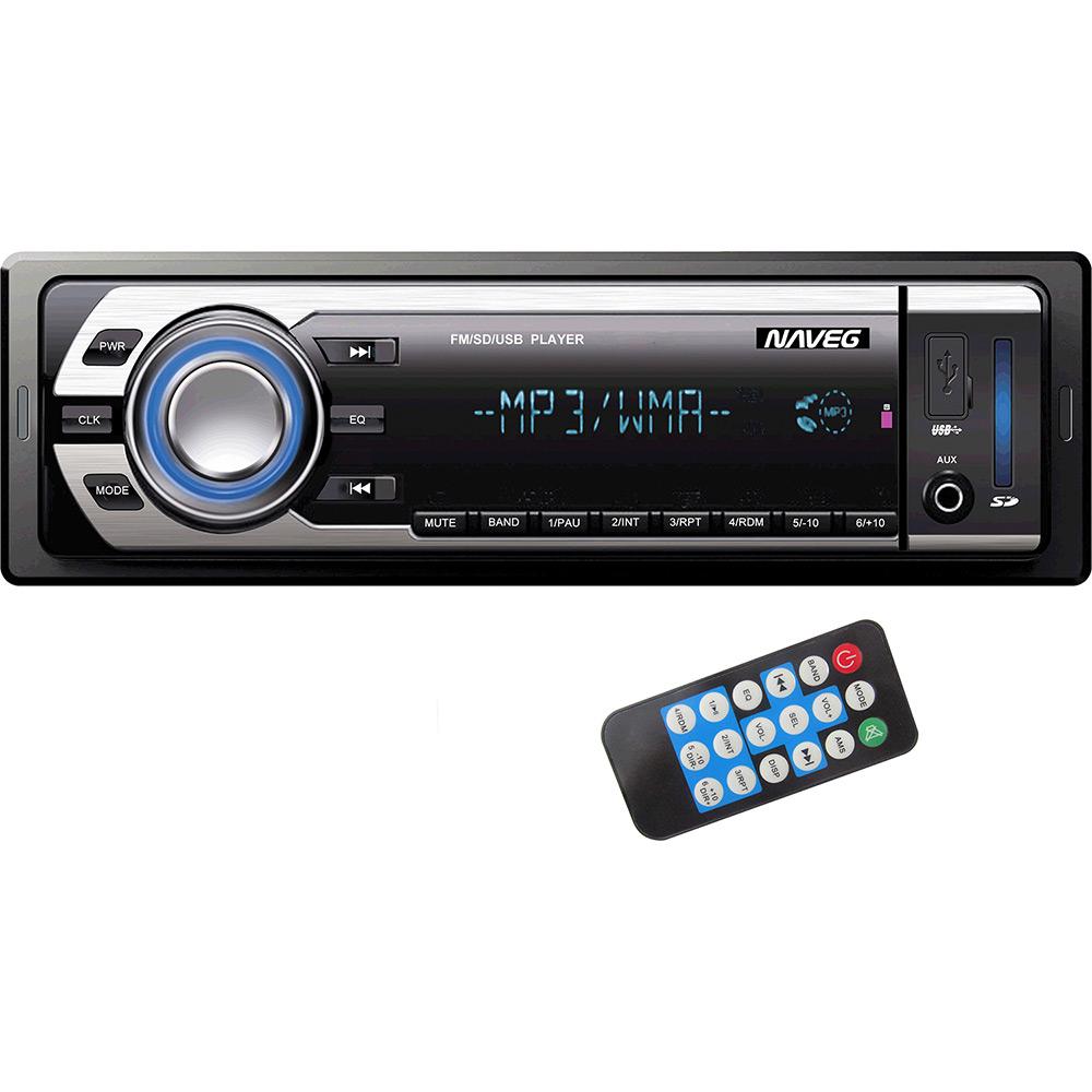 MP3 Player Automotivo Naveg NVS-3066 - Rádio FM, Entradas USB, SD e AUX é bom? Vale a pena?