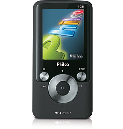 MP4 Philco PH307 4GB Gravador de Músicas de Rádio e Reprodutor de Vídeos e Filmes Entrada USB Preto - Philco é bom? Vale a pena?