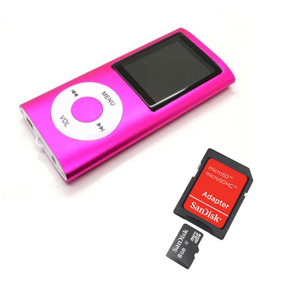 Mp4 Player Colors Rosa E Cartão De Memória 8gb Sandisk é bom? Vale a pena?