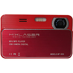 MP5 Player Mixlaser MP-858 4GB com Tela LCD 1.8" Câmera 2MP e Rádio FM - Vermelho é bom? Vale a pena?