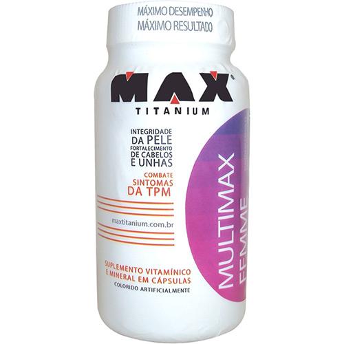 Multimax Femme - 60 Cápsulas - Max Titanium é bom? Vale a pena?