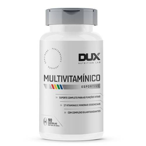Multivitamínico - Pote 90 Cápsulas - Dux Nutrition é bom? Vale a pena?
