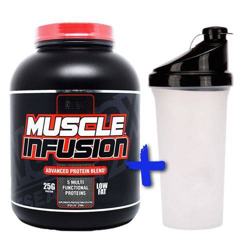 Muscle Infusion 2260g Chocolate Nutrex + Coqueteleira é bom? Vale a pena?