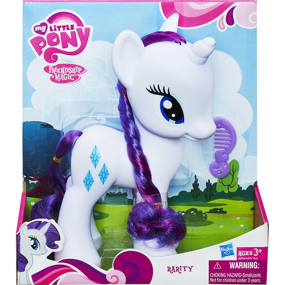 Boneca My Little Pony Rarity Luxo e Luz - Hasbro - A sua Loja de Brinquedos, 10% Off no Boleto ou PIX