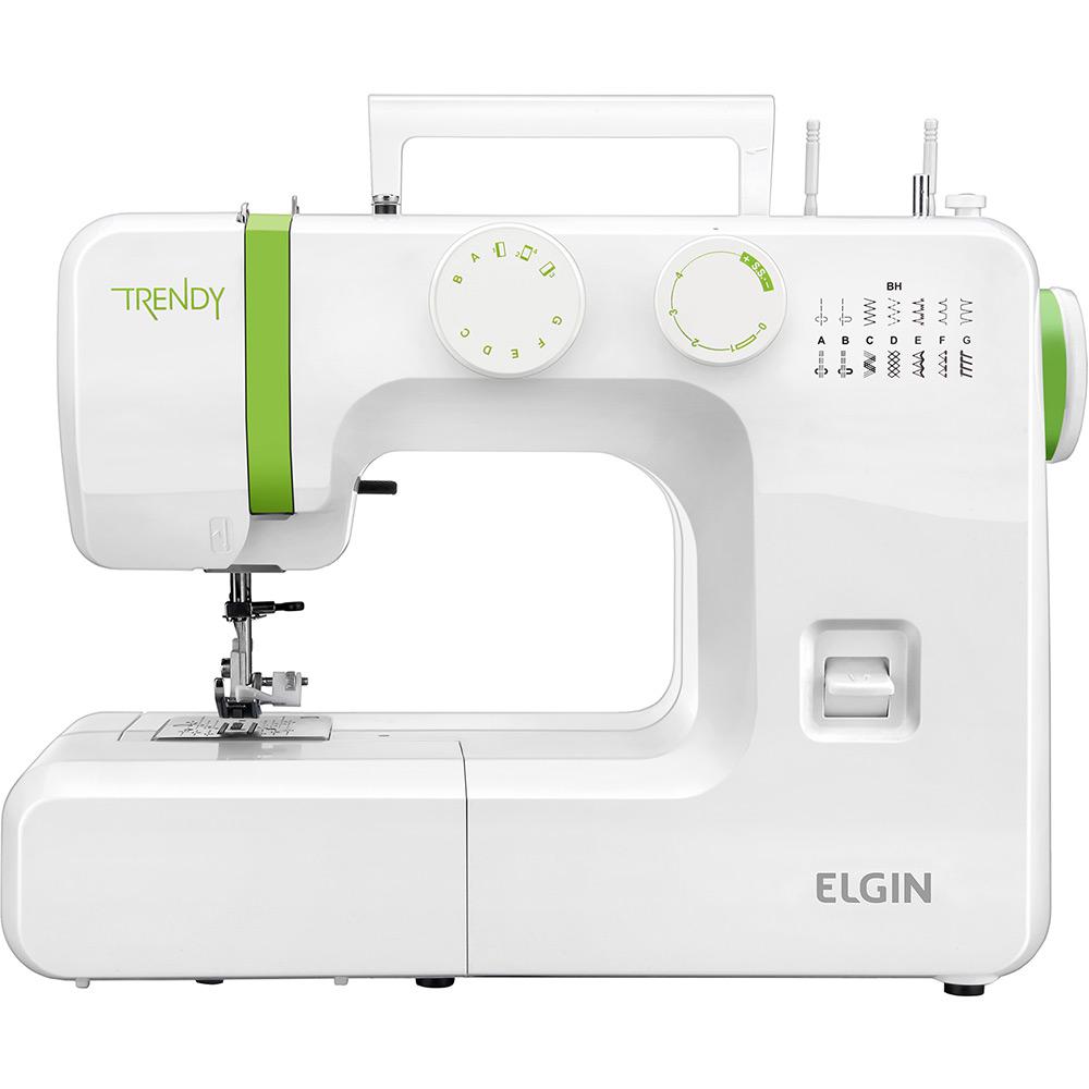 Máquina de Costura Elgin Trendy JX-3013 Portátil Branco/Verde é bom? Vale a pena?