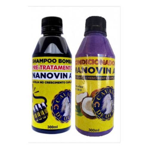 Nanovin a Shampoo e Condicionadora Cavalo de Ouro 2x300ml é bom? Vale a pena?