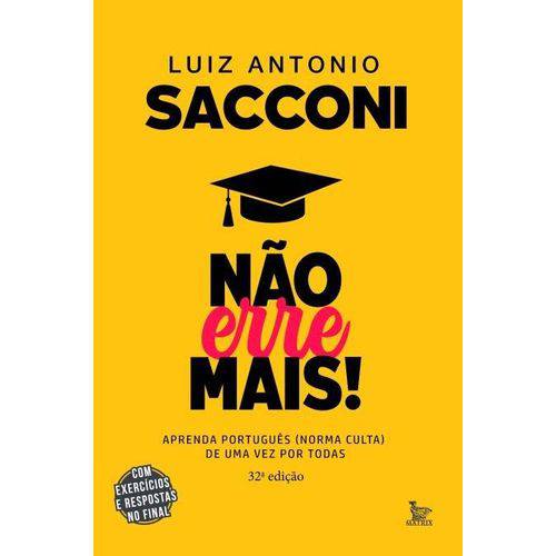 Não Erre Mais - Aprenda Português (norma Culta) de uma Vez por Todas é bom? Vale a pena?