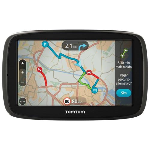 Navegador GPS TomTom Go 60 Brasil com Tela de 6” - Preto é bom? Vale a pena?