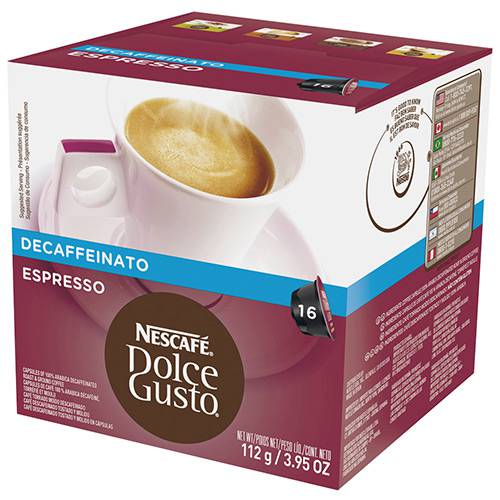 Nescafé Dolce Gusto Espresso Descaffeinato - 16 Cápsulas - Nestlé é bom? Vale a pena?