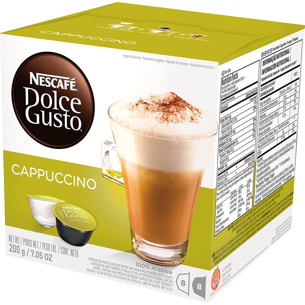 Nescafé Dolce Gusto Cappuccino - 16 Cápsulas (8 leite + 8 café) - Nestlé é bom? Vale a pena?