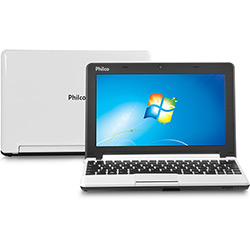 Netbook Philco 10D-B123WS com Intel Atom Dual Core 2GB 320GB LED 10