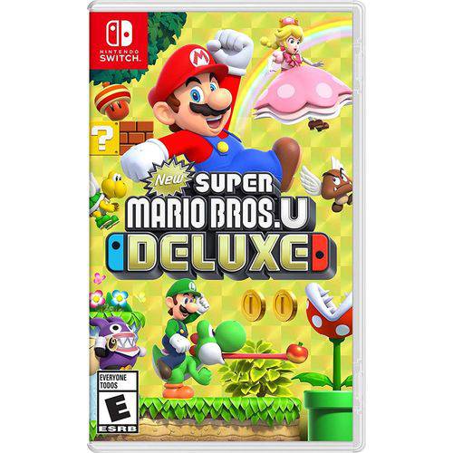 New Super Mario Bros U Deluxe Novo - Switch é bom? Vale a pena?