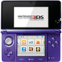 Nintendo 3DS - Midnight Purple Console Portátil é bom? Vale a pena?