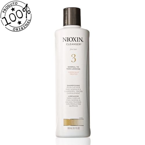 Nioxin Cleanser Shampoo 3 - 300ml é bom? Vale a pena?