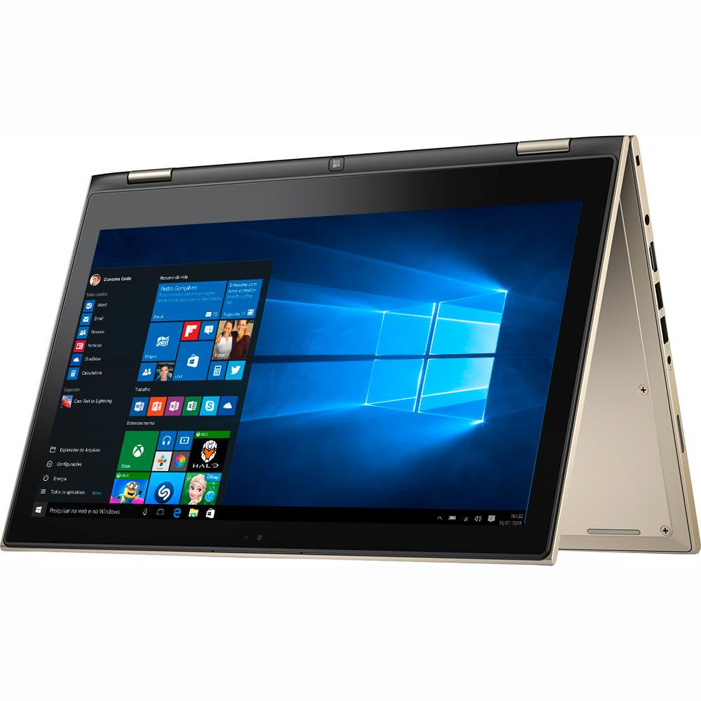 Notebook 2 em 1 Dell Inspiron I13-7359-A40G Intel Core i7 8GB 500GB 8GB SSD LED 13,3" Full HD Windows 10 - Dourado é bom? Vale a pena?