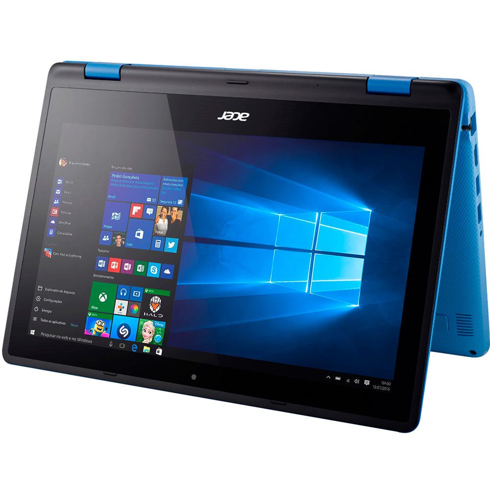 Notebook 2 em 1 Acer R3-131T-P7QW Intel Pentium Quad Core 4GB 500GB LED 11,6" Windows 10 - Azul é bom? Vale a pena?