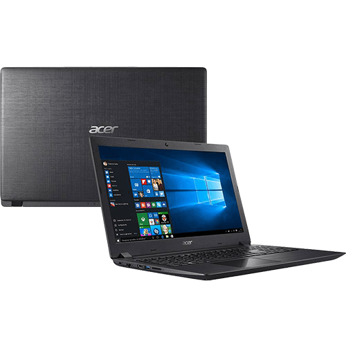 Notebook Acer A315-51-30V4 8ª Intel Core 8 I3 4GB 1TB Tela LED 15.6" Windows 10 - Preto é bom? Vale a pena?