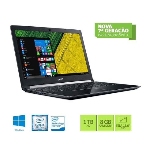 Notebook Acer A515-51g-58vh Core I5 8gb 1tb Win10 15.6 Hdmi Preto Nvidia Gforce 940mx 2gb Ddr5 é bom? Vale a pena?