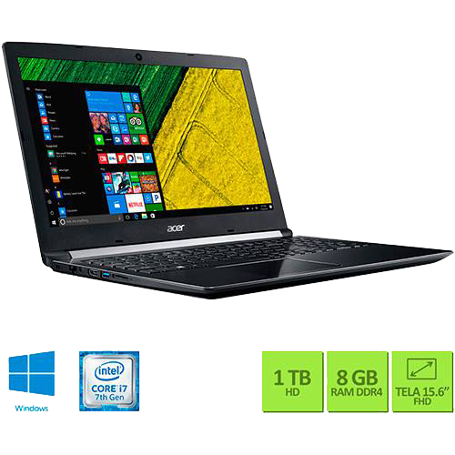 Notebook Acer A515-51G-72DB Intel Core I7 8GB (GeForce 940MX com 2GB) 1TB Tela LED 15.6" Windows 10 - Cinza Escuro é bom? Vale a pena?