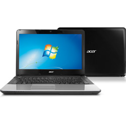 Notebook Acer E1-471-6627 com Intel Core I3 4GB 500GB LED 14