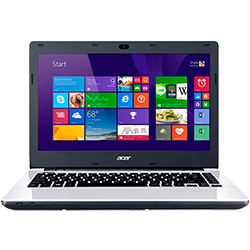 Notebook Acer E5-471-30DG Intel Core I3 4GB 1TB Tela LED 14" Windows 8.1 - Branco é bom? Vale a pena?