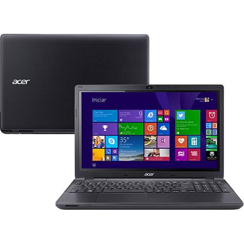 Notebook Acer E5-571-54MC Intel Core I5 4GB 500GB Tela LED 15.6