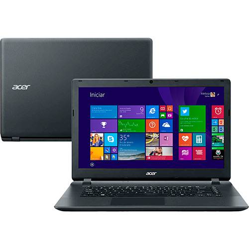 Notebook Acer ES1-511-C35Q Intel Dual Core 2GB 320GB Tela LED 15.6'' Windows 8.1 - Preto é bom? Vale a pena?