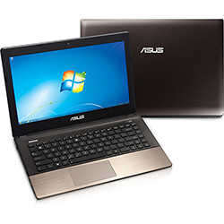 Notebook Asus K45A-VX113Q com Intel Core I5 8GB 750GB LED 14