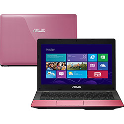 Notebook Asus VX078H com Intel Core I5 6GB 1TB LED 14" Rosa Windows 8 é bom? Vale a pena?