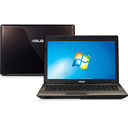 Notebook Asus X44C-VX029R com Intel Core I3 4GB 320GB LED 14