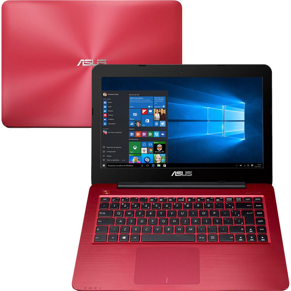 Notebook Asus Z450LA-WX010T Intel Core i3 4GB 1TB Tela LED 14" Windows 10 - Vermelho é bom? Vale a pena?