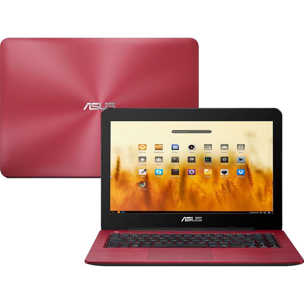 Notebook Asus Z450UA-WX010 Intel Core i3 4GB 500GB Tela 14" Endless OS - Vermelho é bom? Vale a pena?