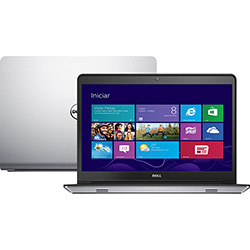 Notebook Dell Inspiron I14-5447-A10 Intel Core I5 4GB 1TB + 2GB de Memória Dedicada Tela 14" Windows 8.1 - Prateado é bom? Vale a pena?