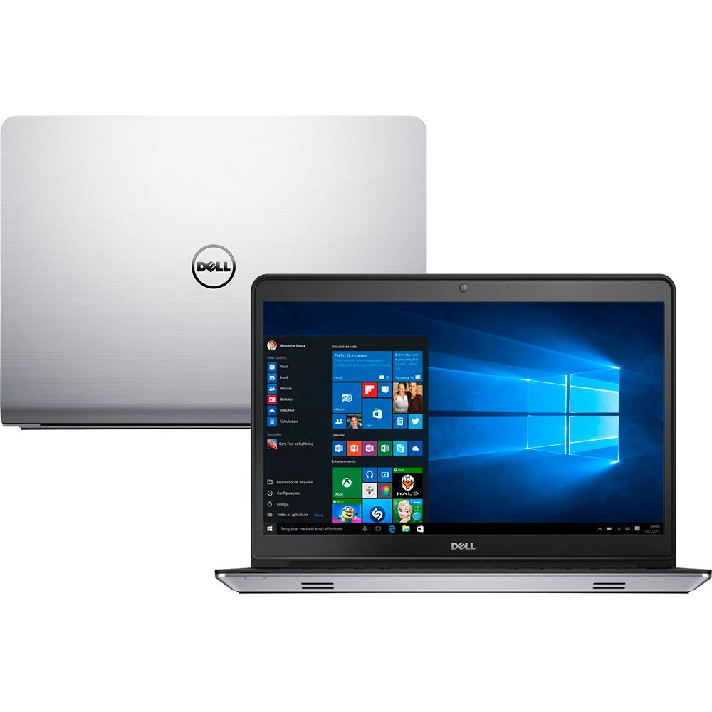 Notebook Dell Inspiron i14-5448-C30 Intel Core i7 8GB (AMD Radeon HD R7 M265 de 2GB) 1TB 8GB SSD 14" Led Touch Windows 10 - Prata é bom? Vale a pena?