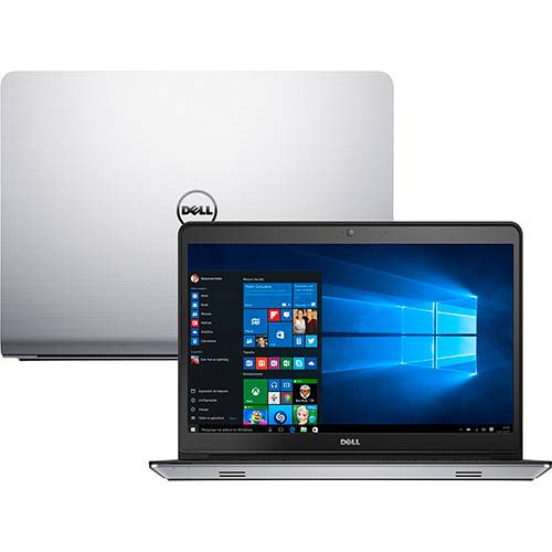 Notebook Dell Inspiron I14-5448-C25 Intel Core I7 8GB (2GB de Memória Dedicada) 1TB 8GB SSD 14" Windows 10 - Prata é bom? Vale a pena?