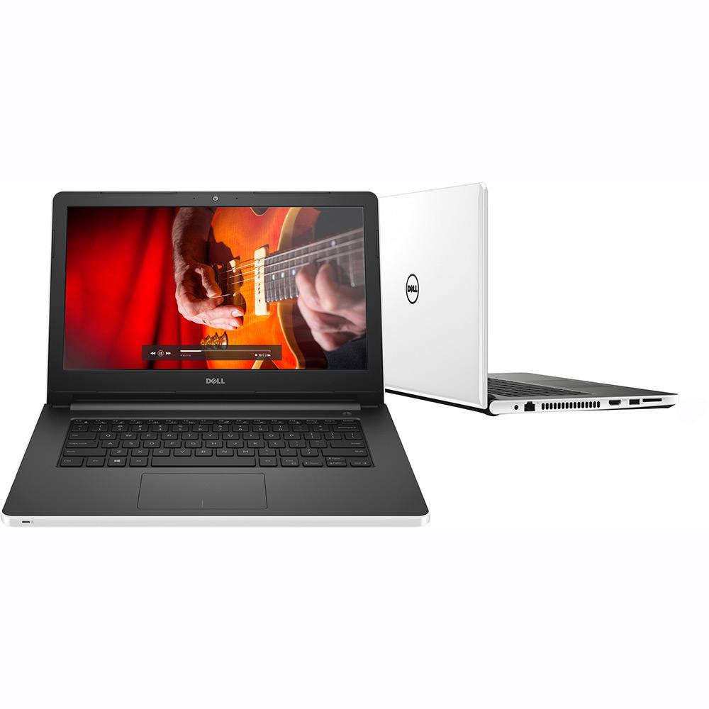 Notebook Dell Inspiron i14-5458-B30 Intel Core i5 4GB 1TB Tela 14'' Windows 10 - Branco é bom? Vale a pena?