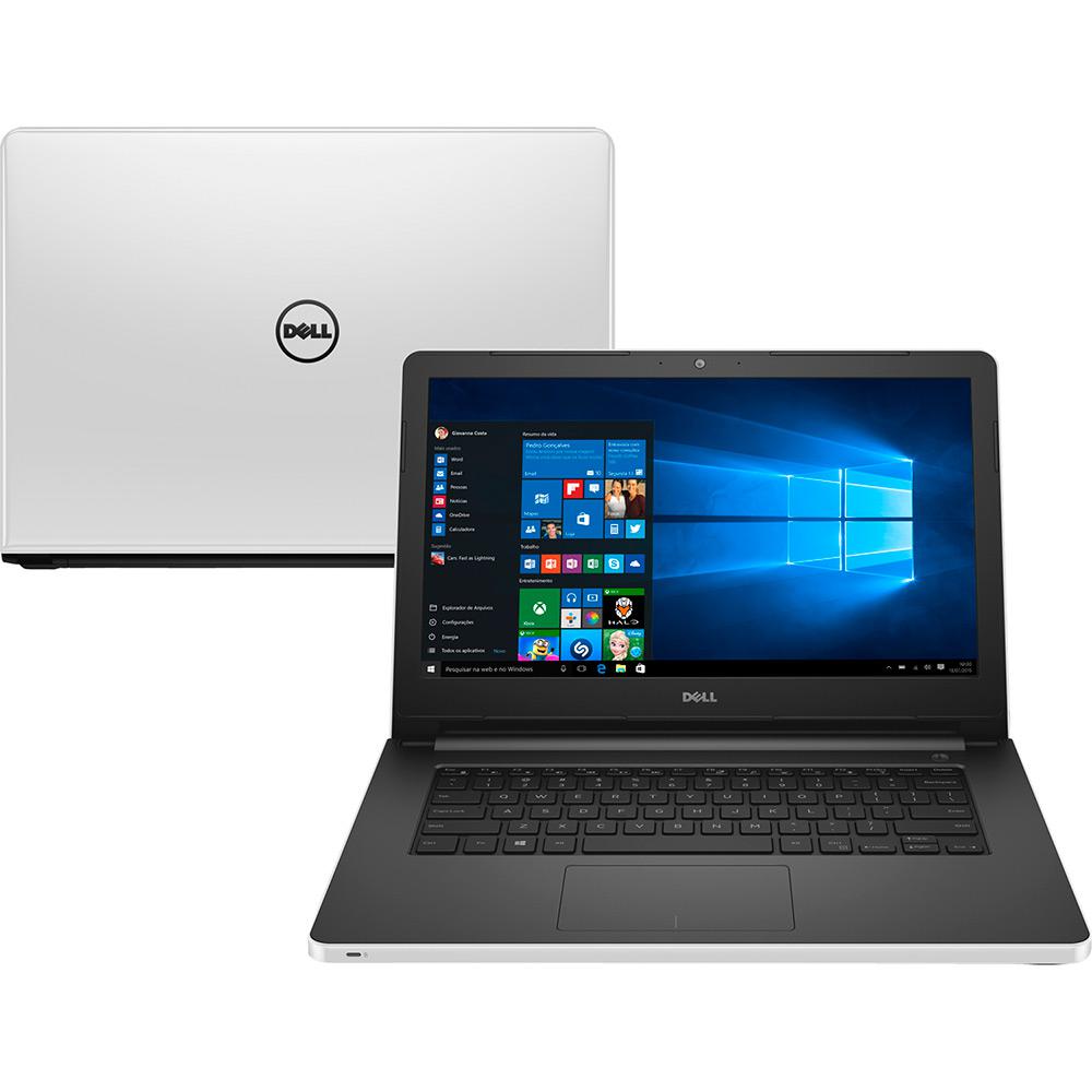 Notebook Dell Inspiron i14-5458-B40 Intel Core i5 8GB (2GB de Memória Dedicada) 1TB 14" Windows 10 - Branco é bom? Vale a pena?